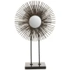 Statues & Sculptures Table Top|Abstract-Moonburst 49cm Metal Indoor Sculpture