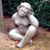 Statues & Sculptures Children|Modern-Mother Goddess Stone Garden Ornament