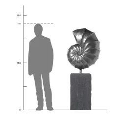 Statues & Sculptures Abstract|Contemporary-Nautical 173cm Resin Aluminium Home & Garden Sculpture