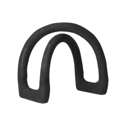 Statues & Sculptures Table Top|Abstract-Nightfall 21cm Black Metal Indoor Sculpture