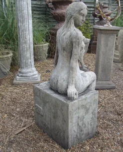 Statues & Sculptures Modern-Nude Woman 120cm Stone Garden Statue