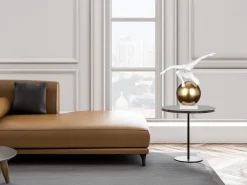 Statues & Sculptures Figurative|Table Top-Orbital Balance 47cm White Resin Indoor Sculpture