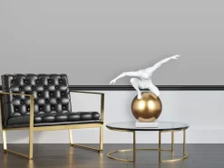 Statues & Sculptures Figurative|Table Top-Orbital Balance 65cm White Resin Indoor Sculpture