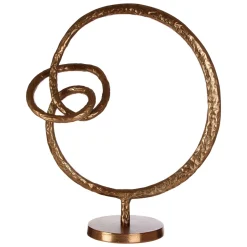 Statues & Sculptures Table Top|Abstract-Orbitus 52cm Bronze Metal Indoor Sculpture