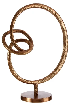 Statues & Sculptures Table Top|Abstract-Orbitus 52cm Bronze Metal Indoor Sculpture