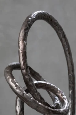 Statues & Sculptures Table Top|Abstract-Orbitus 52cm Bronze Metal Indoor Sculpture