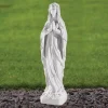Statues & Sculptures Virgin Mary-Our Lady of Lourdes 58cm Marble Resin Garden Statue