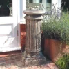 Statues & Sculptures Plinths & Pedestals-Oxford Column Stone Garden Pedestal