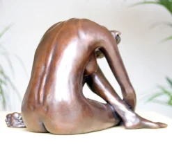 Statues & Sculptures Figurative|Table Top-Pause In The Dance Figurine Bronze Indoor Sculpture