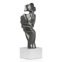 Statues & Sculptures Figurative|Table Top-Phantom Diva 45cm Anthracite Resin Indoor Sculpture