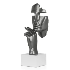 Statues & Sculptures Figurative|Table Top-Phantom Diva 45cm Anthracite Resin Indoor Sculpture