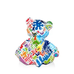 Statues & Sculptures Table Top|Low Poly-Polygon Bear 20cm Inca Art Resin Indoor Sculpture