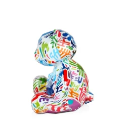 Statues & Sculptures Table Top|Low Poly-Polygon Bear 20cm Inca Art Resin Indoor Sculpture