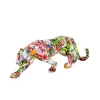Statues & Sculptures Table Top|Graffiti-Polygon Panther 14cm Street Art Resin Indoor Sculpture