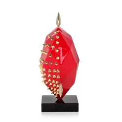 Statues & Sculptures Table Top|Low Poly-Polygon Pure Love 36cm Resin Indoor Sculpture