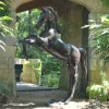 Statues & Sculptures Horses-Prancing Horse Life-Size Bronze Metal Garden Statue