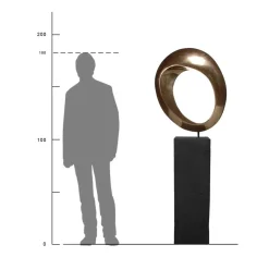 Statues & Sculptures Abstract|Contemporary-Pulse 185cm Resin Contemporary Home & Garden Sculpture