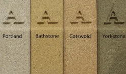 Statues & Sculptures Stone Benches-Pure Straight Modern Stone Garden Bench