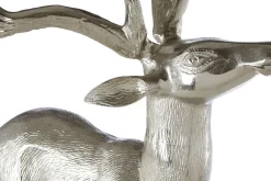 Statues & Sculptures Table Top|Animals-Regal Deer 64cm Metal Indoor Statue