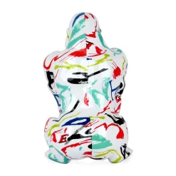 Statues & Sculptures Table Top|Animals-Regal Orangutan 38cm Abstract Resin Indoor Sculpture