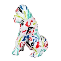 Statues & Sculptures Table Top|Animals-Regal Orangutan 38cm Abstract Resin Indoor Sculpture