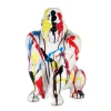 Statues & Sculptures Table Top|Abstract-Regal Orangutan 38cm Multicolour Resin Indoor Sculpture
