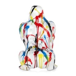 Statues & Sculptures Table Top|Abstract-Regal Orangutan 38cm Multicolour Resin Indoor Sculpture