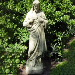 Statues & Sculptures Jesus-Religious Jesus 152cm Stone Garden Statue