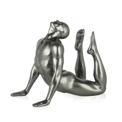 Statues & Sculptures Figurative|Table Top-Rising Core 24cm Anthracite Resin Indoor Sculpture