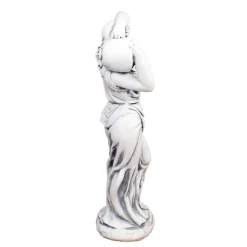 Statues & Sculptures Roman-Roman Goddess with Urn 84cm Stone Resin Garden Statue