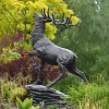 Statues & Sculptures Stags & Deers-Royal Deer 213cm Bronze Metal Garden Statue