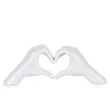 Statues & Sculptures Table Top|Contemporary-Sacred Love 15cm White Resin Indoor Sculpture