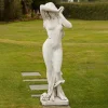 Statues & Sculptures Greek-Shy Maiden 114cm Stone Garden Statue