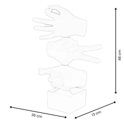 Statues & Sculptures Table Top|Pop Art-Silent Symbols 48cm Pop Art Resin Indoor Sculpture