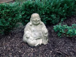 Statues & Sculptures Buddha-Sitting Chinese Buddha Stone Garden Ornament