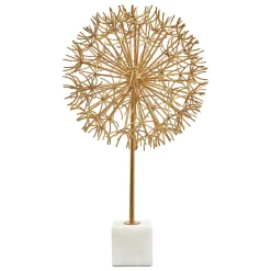 Statues & Sculptures Table Top|Abstract-Skyflare 57cm Gold Metal Indoor Sculpture