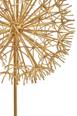 Statues & Sculptures Table Top|Abstract-Skyflare 57cm Gold Metal Indoor Sculpture