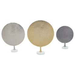 Statues & Sculptures Table Top|Abstract-Solaris 40cm Metal Indoor Sculptures