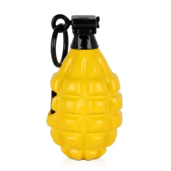 Statues & Sculptures Table Top|Contemporary-Sonic Grenade 25cm Yellow Resin Indoor Sculpture