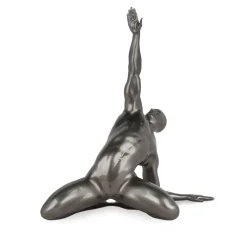 Statues & Sculptures Figurative|Table Top-Soul Ascension 41cm Anthracite Resin Indoor Sculpture