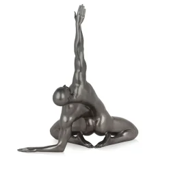 Statues & Sculptures Figurative|Table Top-Soul Ascension 41cm Anthracite Resin Indoor Sculpture