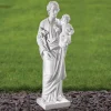 Statues & Sculptures St Joseph-St. Joseph 60cm Marble Resin Garden Statue