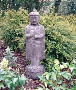 Statues & Sculptures Buddha-Standing Buddha Stone Garden Statue