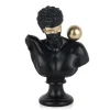 Statues & Sculptures Figurative|Table Top-Stealth Titan 35cm Black Resin Indoor Sculpture
