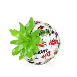 Statues & Sculptures Table Top|Contemporary-Strawberry Pop 24cm Comic Art Resin Indoor Sculpture