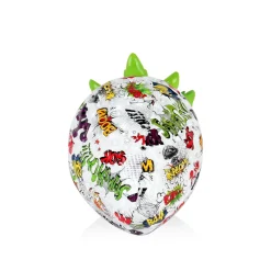 Statues & Sculptures Table Top|Contemporary-Strawberry Pop 24cm Comic Art Resin Indoor Sculpture