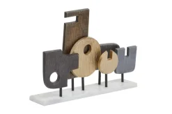 Statues & Sculptures Table Top|Abstract-Symbolic 34cm Metal Indoor Sculpture