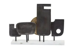 Statues & Sculptures Table Top|Abstract-Symbolic 34cm Metal Indoor Sculpture