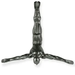 Statues & Sculptures Figurative|Wall Art-The Diver 55cm Anthracite Resin Wall Sculpture