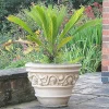 Statues & Sculptures Large|Round-Tivoli Vase Stone Garden Planter